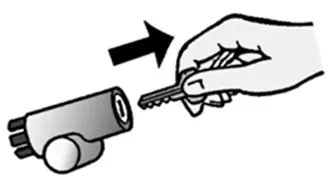Turn off ignition and remove key