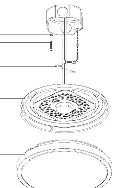 Installation components and mounting overview