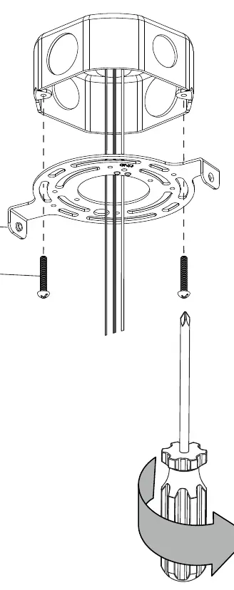 Mounting bracket installation