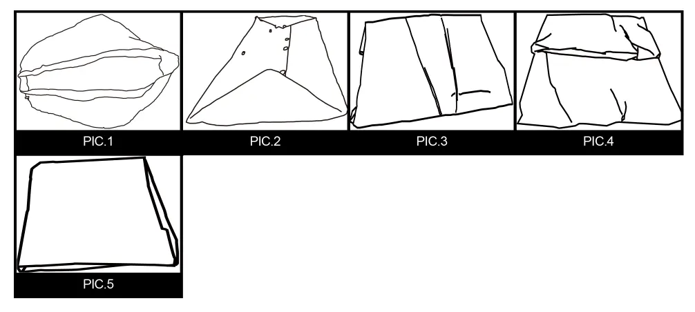 Folding instructions
