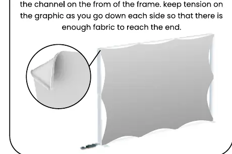 Step 7: Install the graphic.