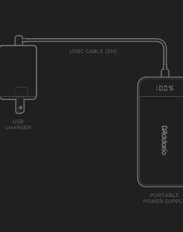 Charging the battery setup diagram