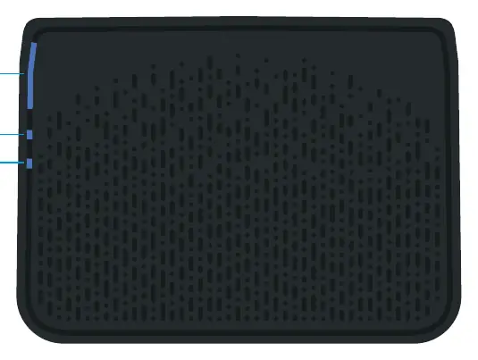 Front panel LED locations and status descriptions