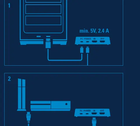 PC Recording connection diagram