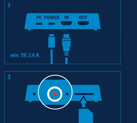 SD Card Recording connection diagram