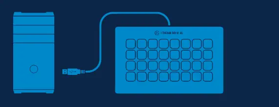 Connecting the Stream Deck XL to your computer