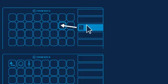 Creating folders for actions