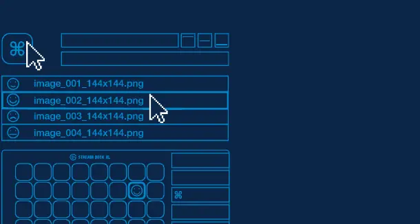 Customizing keys with icons