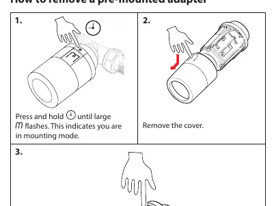 Installation diagram from the manual