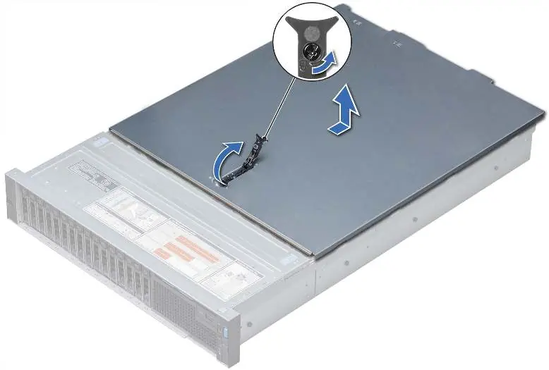 Removing the AI NVR cover