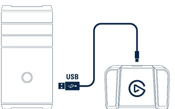 Connecting the Stream Deck Pedal to a computer