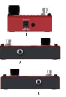 Input and Output jacks
