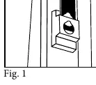 Attaching the filter hanger