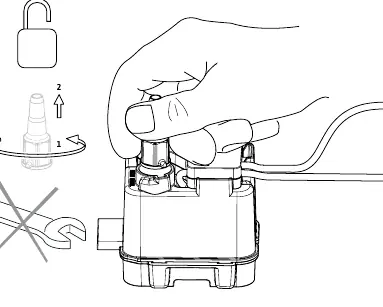 Non-return valve maintenance