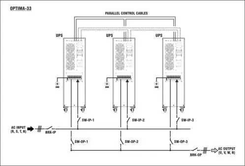 Parallel wiring scheme