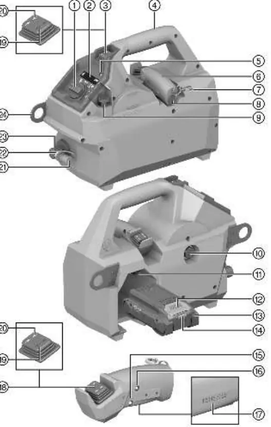 Product overview of the Hilti NUN 10K-22