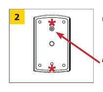 Step 2: Drilling template