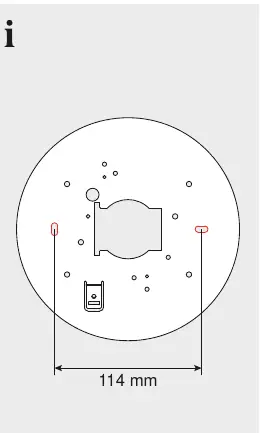 Mounting plate dimensions