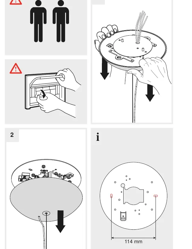 Installation steps 1 and 2