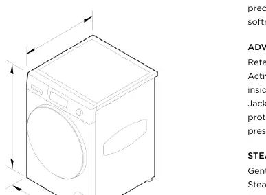 Product dimensions and design