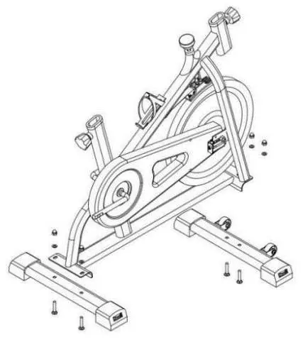 Stabiliser and pedal assembly