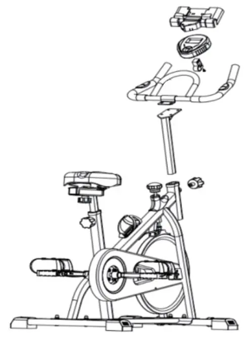 Handlebar and display assembly