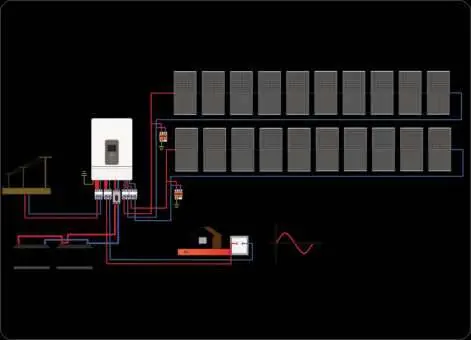 Single-phase mode wiring diagram.