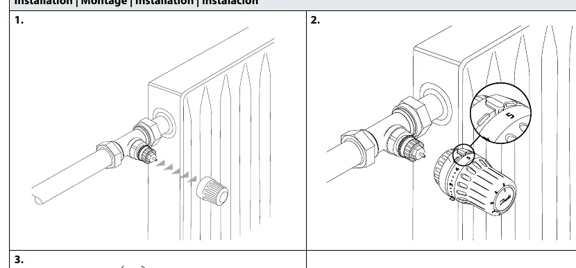 Standard installation steps