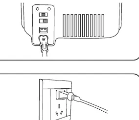 Connecting the AC power cord