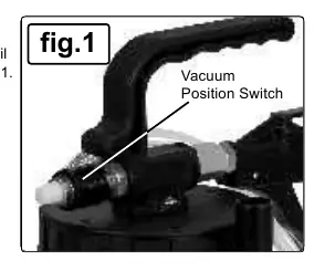 Fig 1: Vacuum Position Switch
