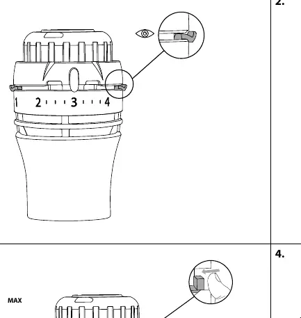 Setting maximum temperature limit