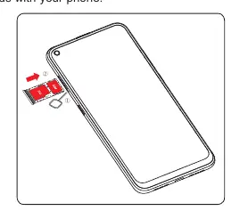 SIM/microSD card insertion