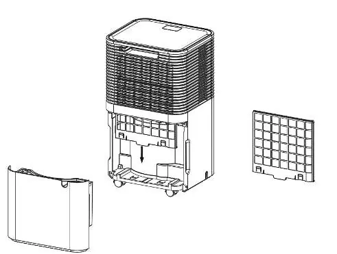 Filter re-installation