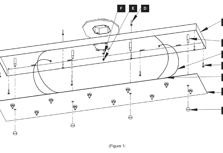 Figure 1: Canopy installation diagram