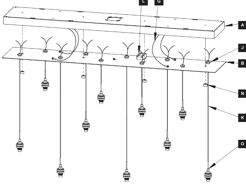Figure 2: Fixture installation diagram