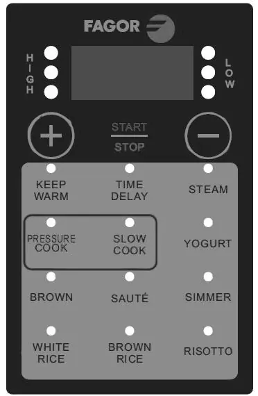 Control panel layout
