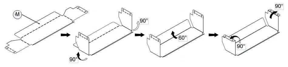 Bracket assembly sequence