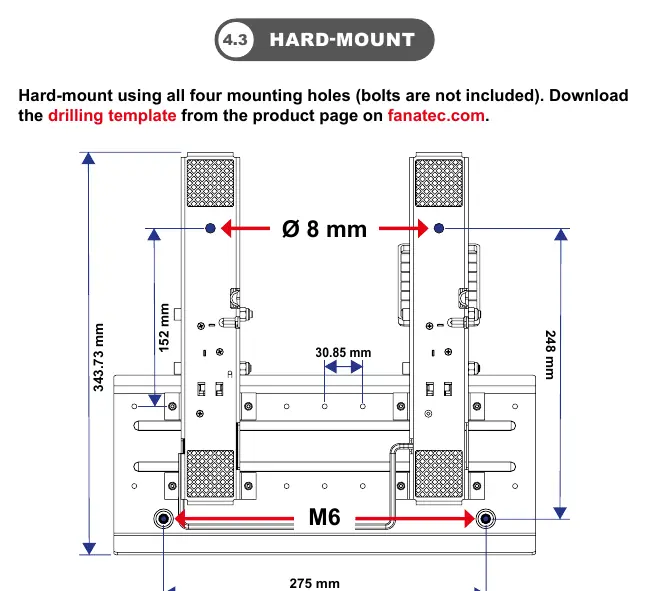 Installation diagram from the manual