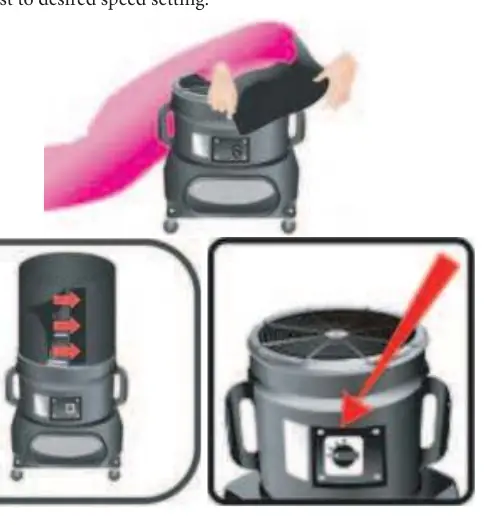 Setup and attachment procedure for 18-inch models