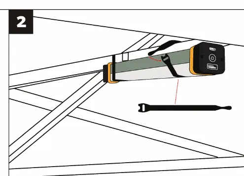 Mounting the light