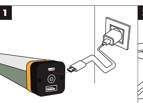 Charging the light