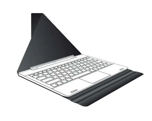 Magnetic keyboard connection