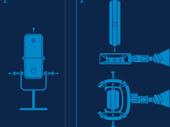 Microphone mounting process