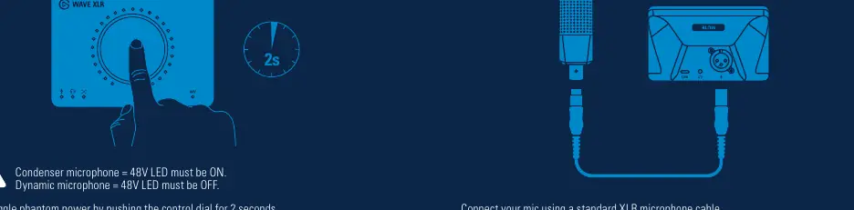 Toggling phantom power