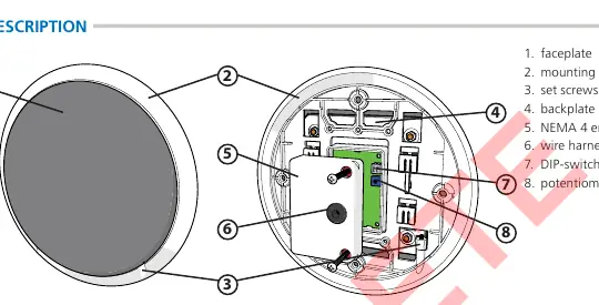 Components of the Magic Switch MS21H