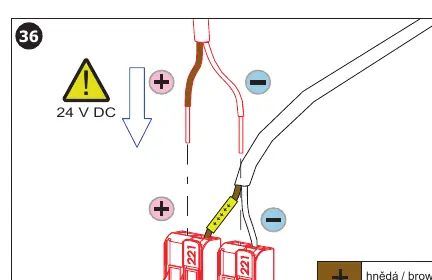 Electrical wiring connection