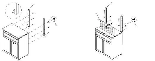 Drawer removal and replacement