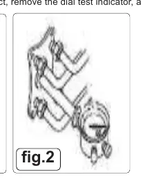 Indicator attached to the pump