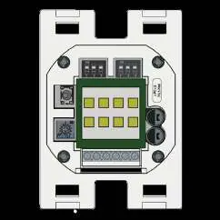 Actuator DIP switches and potentiometer