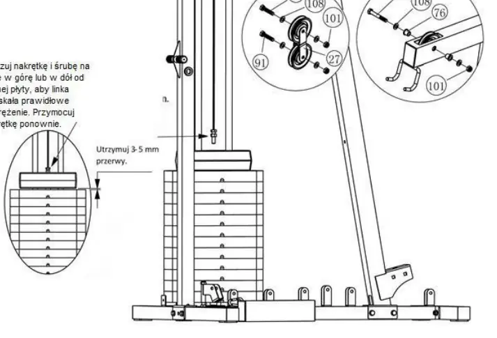 Cable tension adjustment